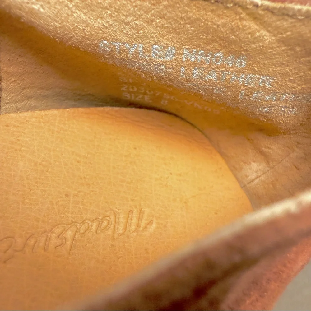 NWOT Madewell The Greta Ballet Flat in Suede - Soft Mahogany - size 8 - NN046 - Picture 10 of 12